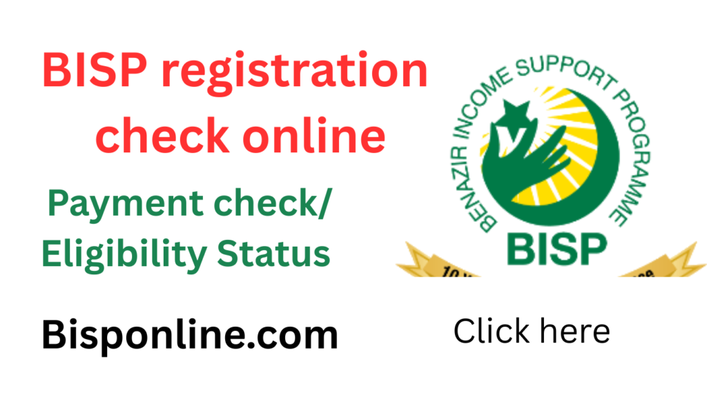 BISP payment check
